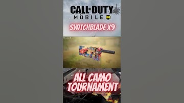 CODM All Camo Tournament | Switchblade X9  #codmobile #codm #callofdutymobile #callofduty