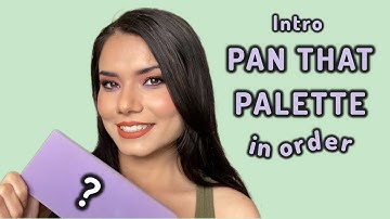 Pan That Palette in Order Introduction #projectpan2025 #panthatpalette