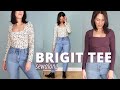 Brigit Tee Sewalong | Square Neck Top Pattern and Sewing Tutorial | Pattern Scout Patterns