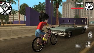 Shiva bicycle downhill game - Shiva cycle race screenshot 1