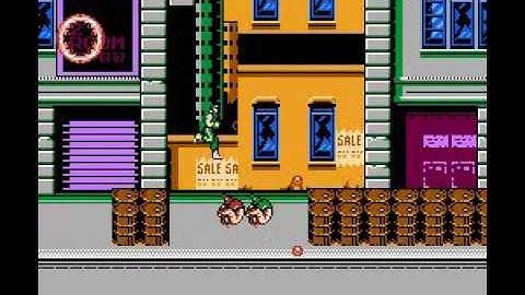 Super Contra 7 (NES) - Stage 1 Doubleplay