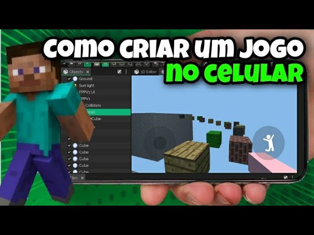 COMO CRIAR UM JOGO NO ROBLOX PELO CELULAR - 2022 