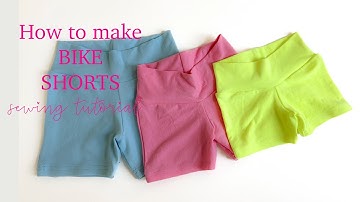 Bike Shorts Sewing Tutorial
