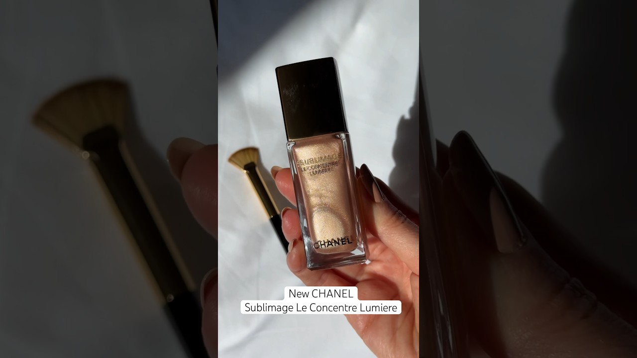 NEW $95 CHANEL SUBLIMAGE LE CONCENTRE LUMIERE HIGHLIGHTER ✨ - YouTube