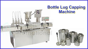 Twist Off Capper, Bottle Lug Capping Machine