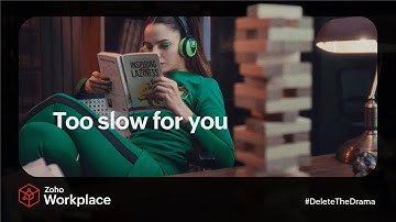 Office apps too slow? | Switch to Zoho Workplace #DeleteTheDrama