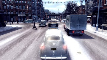 Mafia II - Driving Around The Map - Video #8 (21:9 Ultrawide)