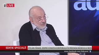 Stelian Tănase, despre condiţia scriitorului în perioada Războiului Rece