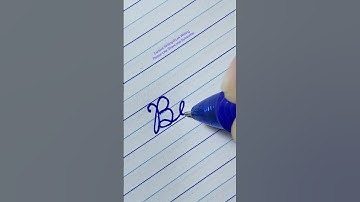 “Bell” in Cursive Writing | How to write in cursive | Cursive Handwriting Practice | Cursive Letters