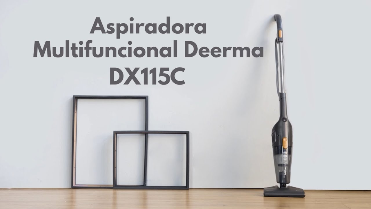 Aspiradora Vertical Deerma 2 en 1 DX118C Blanco