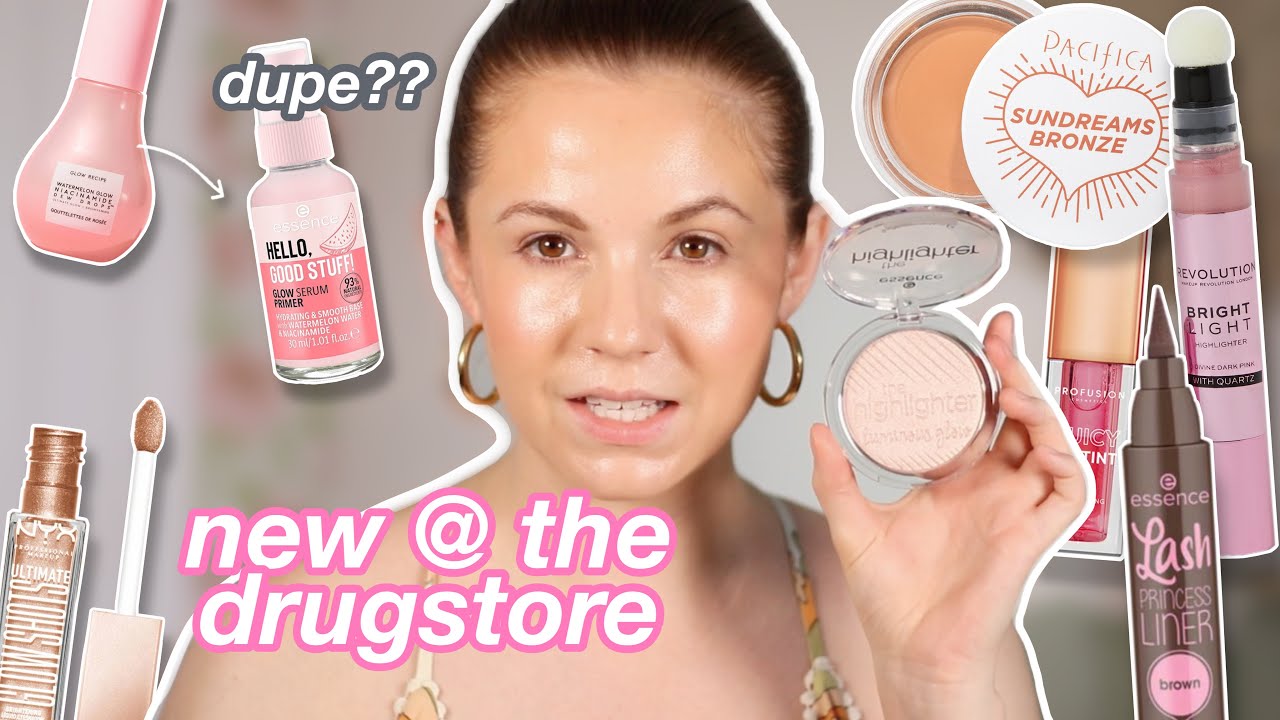 TESTING *NEW* DRUGSTORE MAKEUP: I think we have some dupes!
