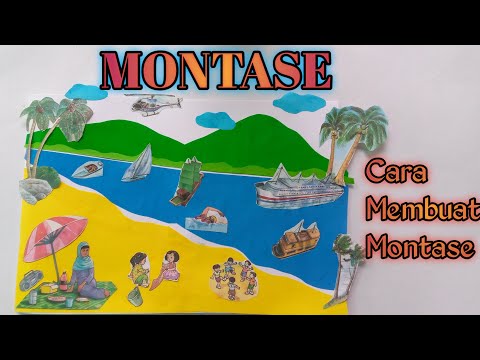 Video: Cara Membuat Montase