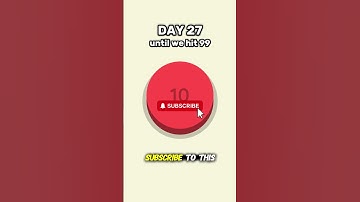 Day 27 | CLICKING this BUTTON until we hit 99😱#shorts #satisfying