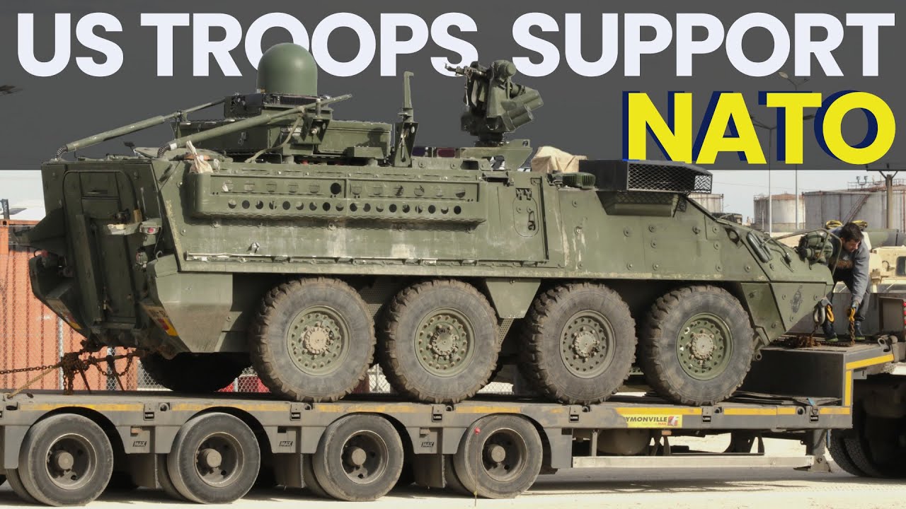 NATO Forces Strengthen As USA 2nd Cavalry Regiment Arrive In Romania