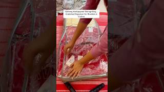UNDERBED ORGANIZER FOR BLANKETS & CLOTHES #unboxing #review