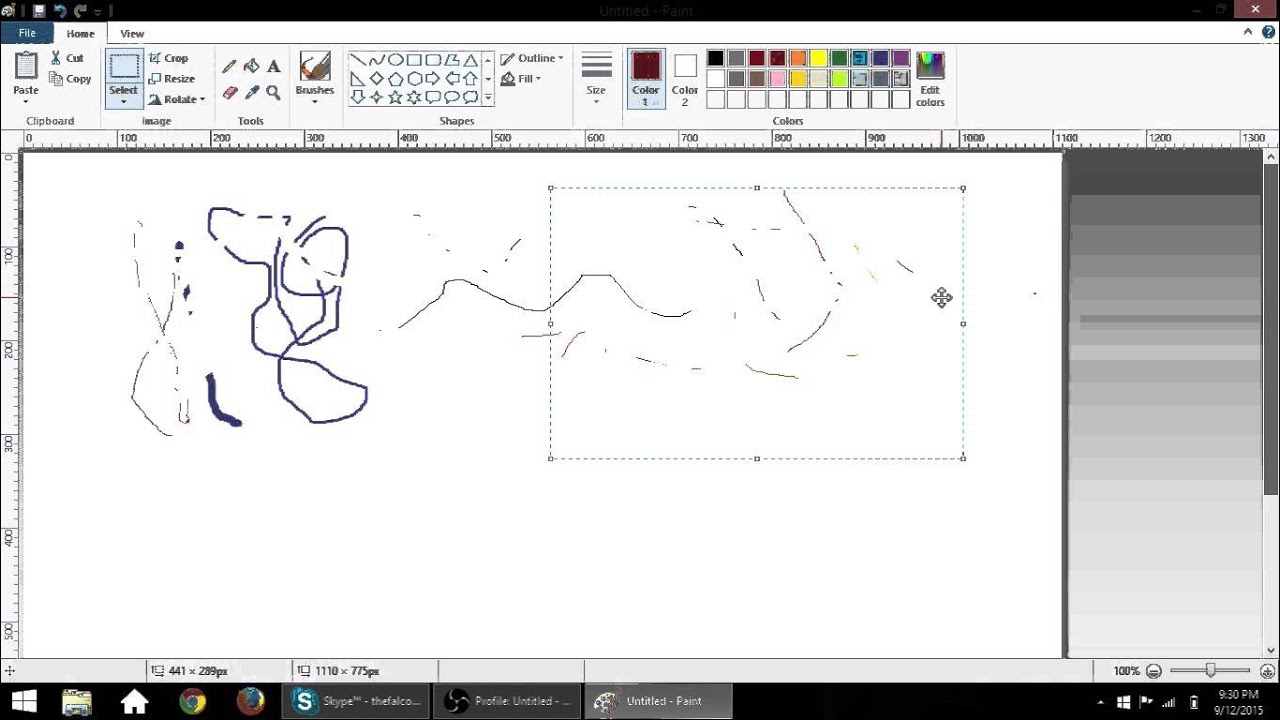 Microsoft Paint Tutorial - Part 1 of 52 - YouTube
