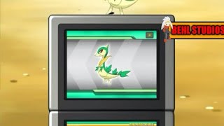 Servine pokédex entry.The grass snake pokémon.