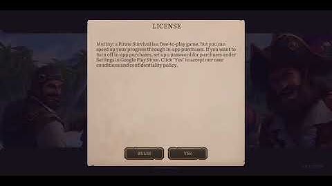 Mutiny: a Pirate Survival RPG - #1 introduced the game V 0.1.2(503)