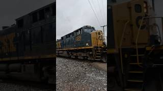 CSX I018 UPS Trailer Intermodal Train from Sterling, Ohio 4/25/2026 #csx #train #railroad #shorts