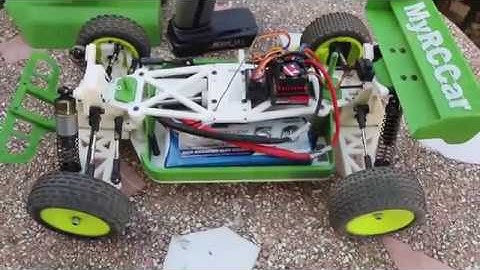 MyRCCar 1/10 Complete Buggy Build. Accessing the battery