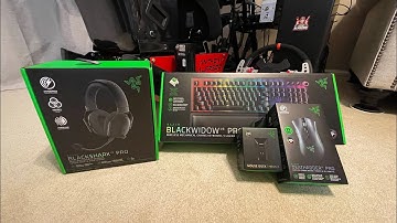 RAZER SENT ME A CARE PACKAGE! (Unboxing Wireless Razer Products)