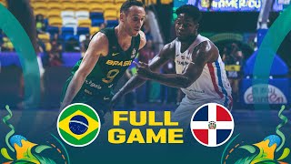 Brazil v Dominican Republic | QUARTER-FINALS | Basketball Full Game