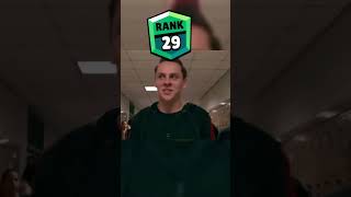 Brawl Stars Kobra Kai Rank Up 35 #Shorts