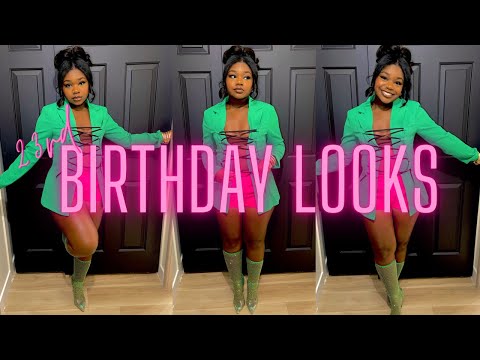 Birthday looks for my 23rd !!! 💕( Shein, Ego Shoes, Fashion Nova & MORE ) Seven days of Ty’Cee Ep3