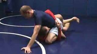 Old School Sweep from Lockdown Half-guard