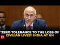 ‘Pakistan, with its long-tainted record of genocidal acts, has chosen to…’: India slams Pak at UN