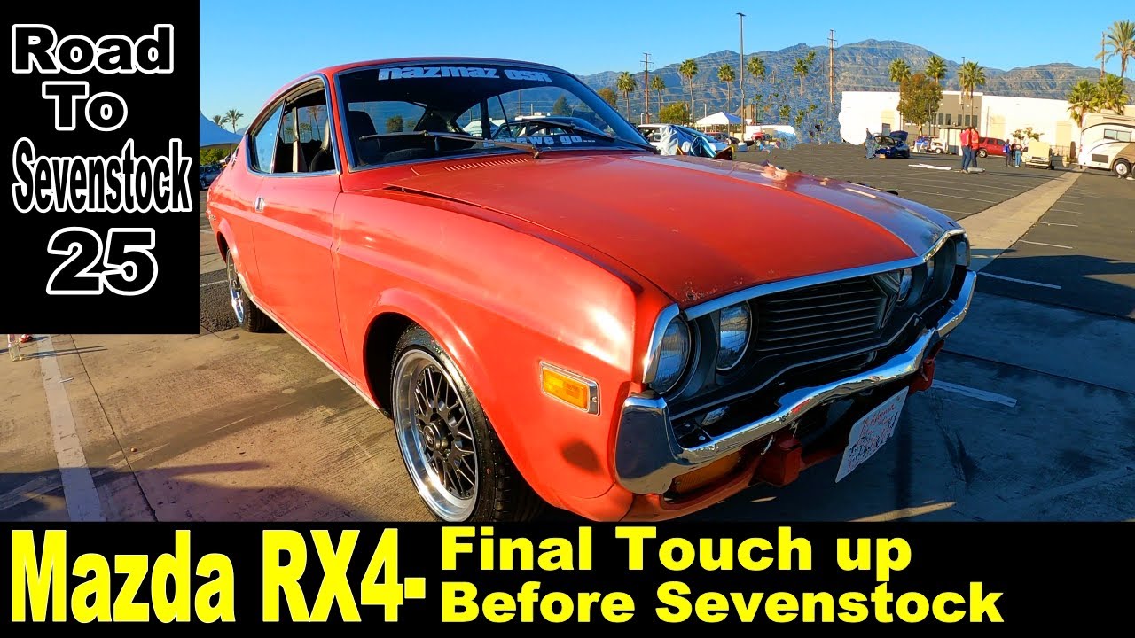 Fever Rx4 Mazda RX4 final touch up before sevenstock 25 - YouTube