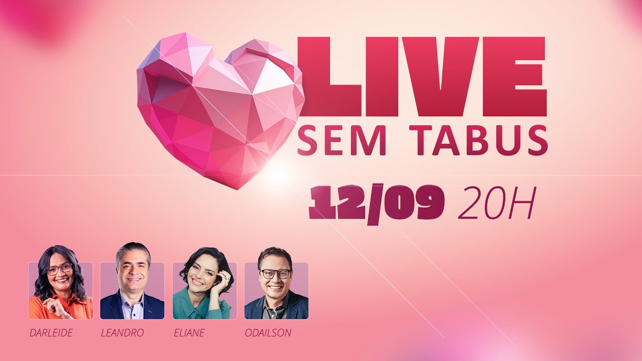 Sem Tabus LIVE | Darleide Alves, Eliane Melo, Leandro Quadros e Odailson Fonseca