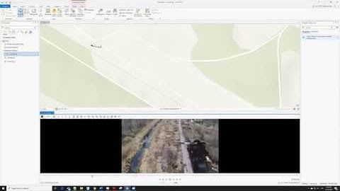 UgCS video in ArcGis