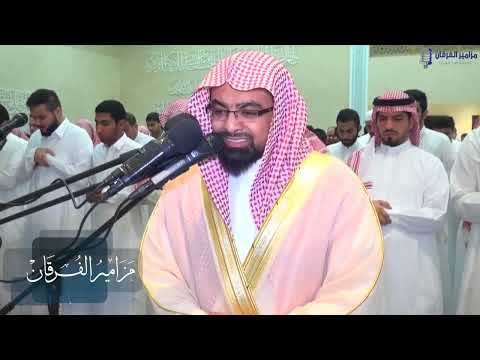 ليلة عظيمه بالأداء الباكي الليلة30 من رمضان 1437 للشيخ ناصر القطامي الواقعه الحديد المجادلة الحشر 