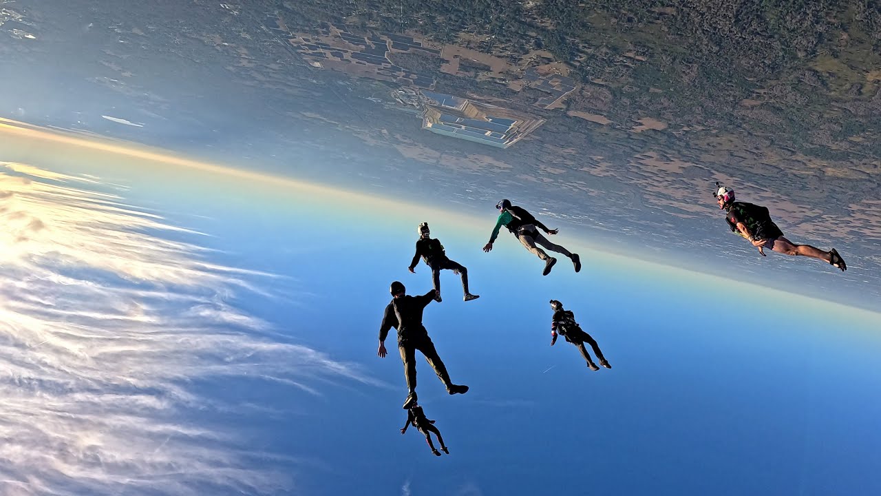 80 Degrees Skydiving Z Hills in January