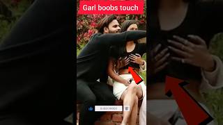 garl boobs touch video|| 💃 extra hand pranks for girl|| 😱 body touch|| 😃 #shorts