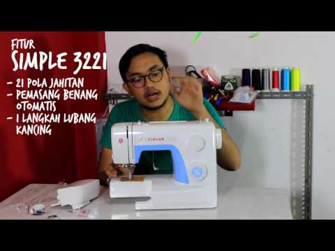 unboxing dan rivew singer simple 3210,3223,3221,3232,3229