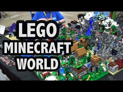 The WHOLE WORLD Is LEGO In Minecraft!. 