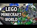 Every LEGO Minecraft Set Combined Into One Creation