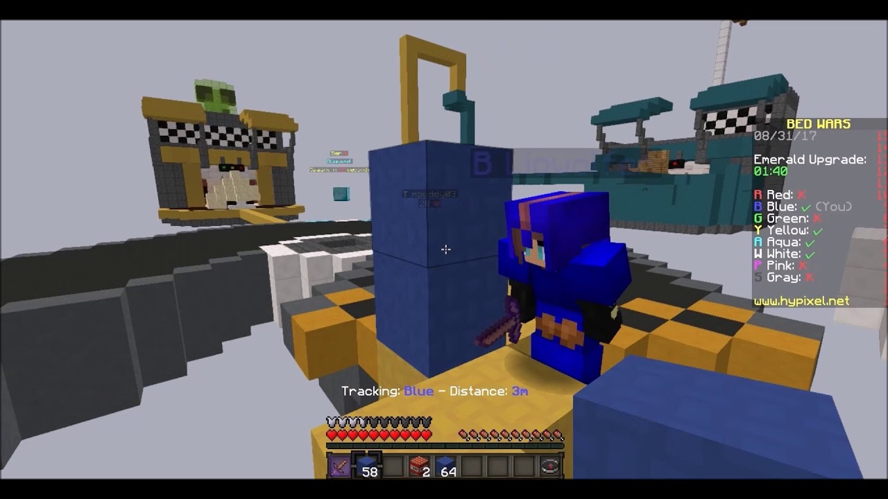 Bedwars Funny Moments w/ Ironwolf and Liowolfer