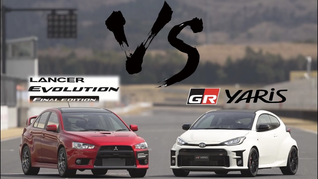 GTSport】GRヤリスはランエボFinalに勝てるのか？筑波サーキットバトル 