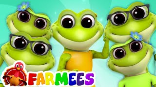 Rã Dedo Família Dedo Família Em Português Canções Para Crianças Frogs Finger Family Song