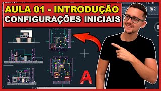 AutoCAD 2023 - Aula 01 - Curso Básico p/ Iniciantes - Introdução ao projeto e Configurações Iniciais screenshot 2