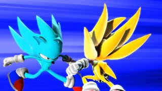 SUPER SONIC VS NAZO! Sonic Nazo Unleashed 3D! [Animation]