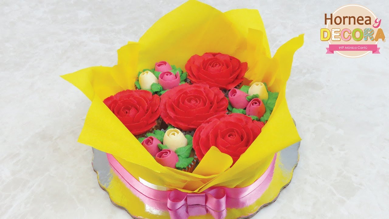 RAMO DE CUPCAKES PARA EL DIA DE LAS MADRES / #125