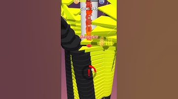 stack bounce game finish in 9 second #gaming #cartoon #shortvideo #shorts