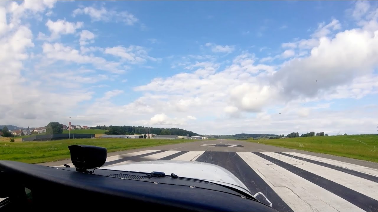 Trip from Ecuvillens to Neuchâtel - Part 1 (Cessna C172)