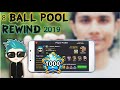8 ball pool  rewind 2019  level 999  legendary shots  epic  moments ever