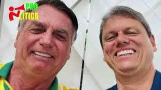 Confiram a SEMELHANÇA MALIGNA  entre Tarcísio e Bolsonaro