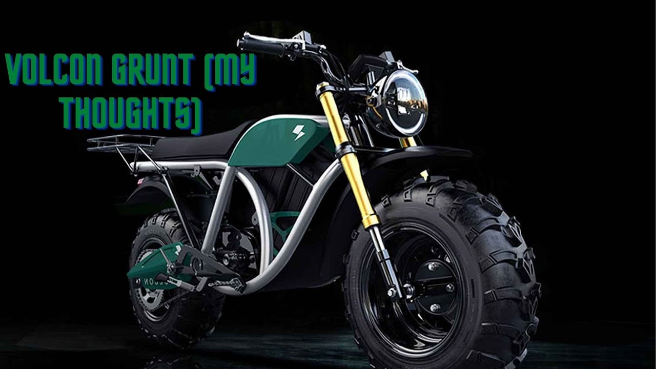 Volcon Grunt My Thoughts Youtube Volcon Grunt My Thoughts Youtube